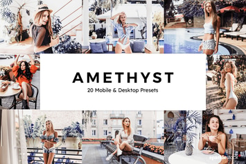 20 Amethyst Lightroom Presets & LUTs