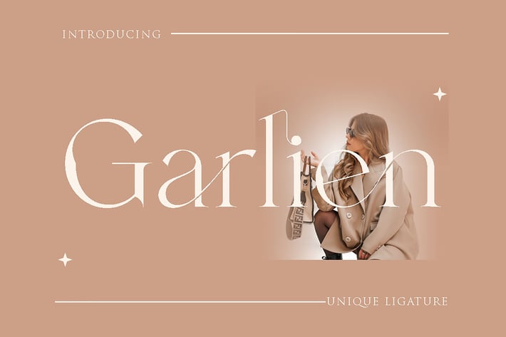 Garlien Ligature Serif Font