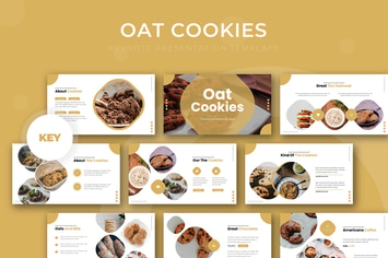 Oat Cookies - Keynote Template