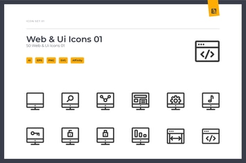 Icono - Web Ui Icon Set 01