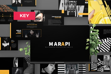 Marapi Pitch Deck Black Keynote Presentation