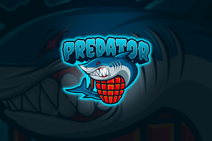 Shark Predator - Mascot & Esport Logo