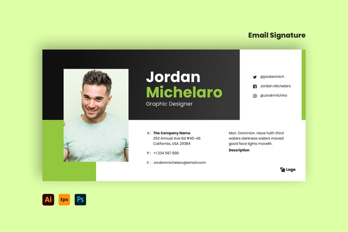Email Signature Template V.29