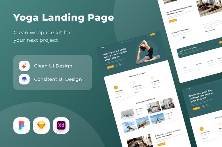 Yoga Landing Page