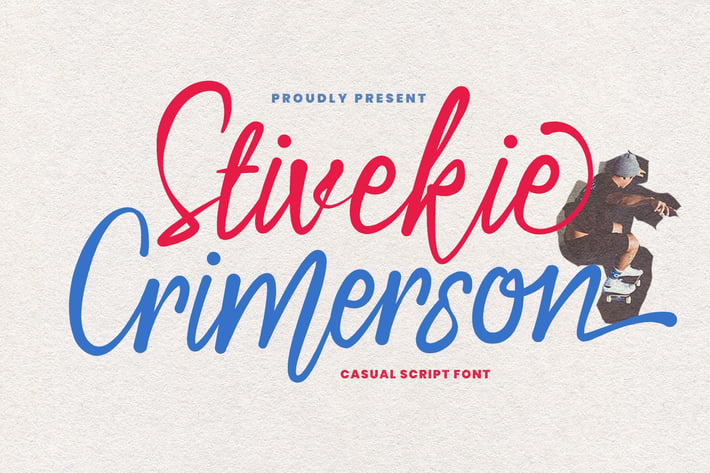 Stivekie Crimerson Casual Script Font