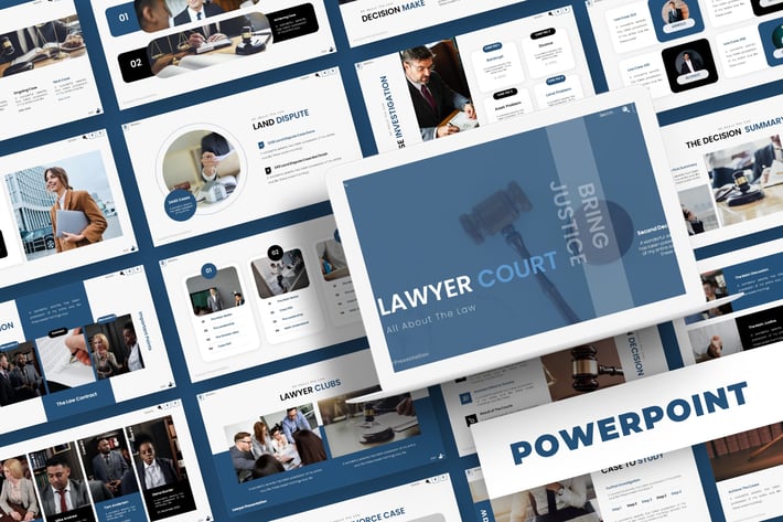 Lawyer Court - Powerpoint Template