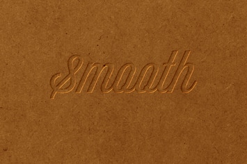Smooth Emboss Logo Mockup