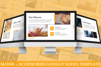 Manik - Accessories Google Slides Template