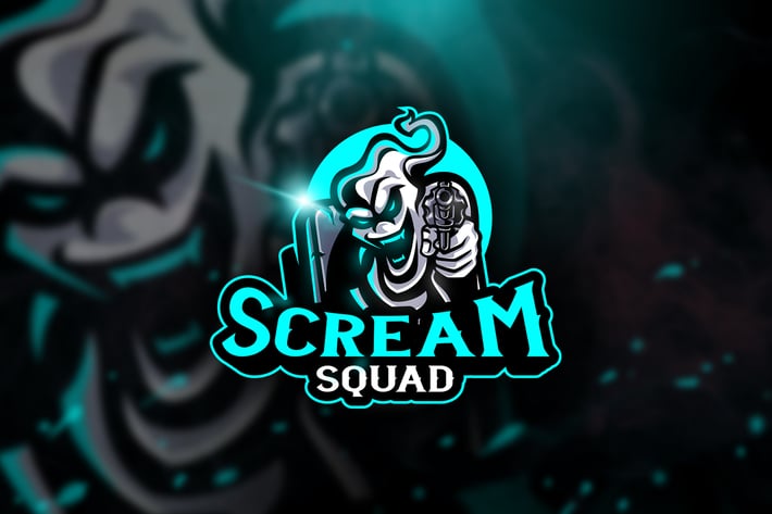 Scream Squad - Mascot & Esport Logo