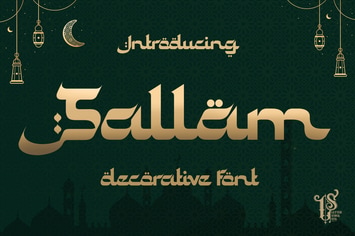 Sallam - Decorative Font