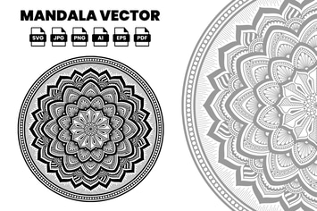 Mandala Vector Illustration