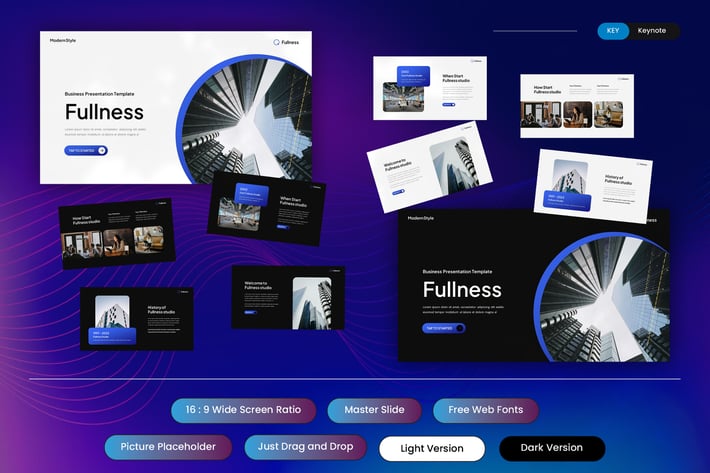 Fullnes - Business Keynote Template