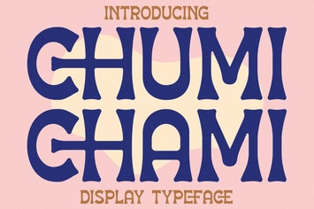 Chumi Chami Display Typeface Font