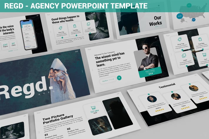 Regd - Agency Powerpoint Template
