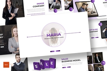 Maria - Business Powerpoint Template