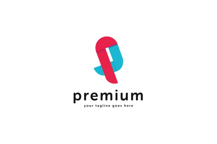 P Letter Logo Template