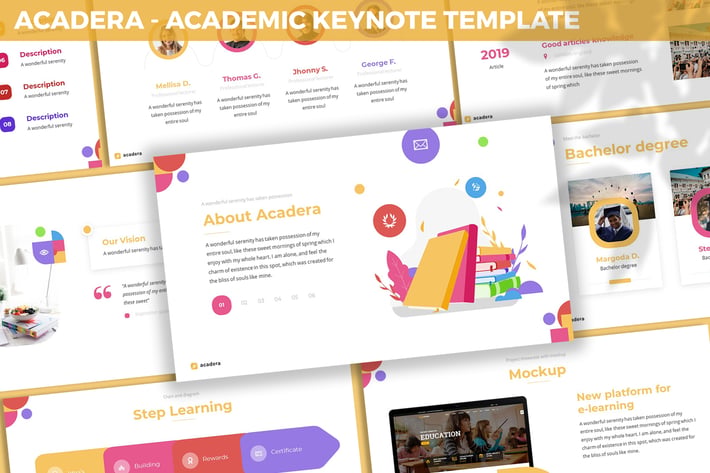 Acadera - Academic Keynote Template