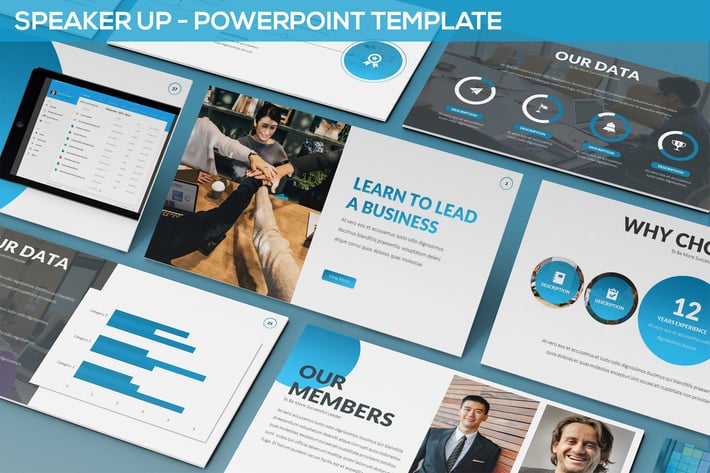 Speaker Up - Powerpoint Template