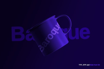 Baroque sans Typeface + Webfonts