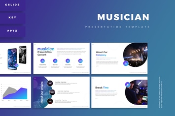 Musician - Presentation Template