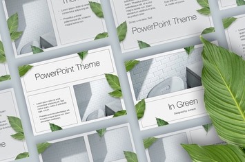 In Green PowerPoint Theme