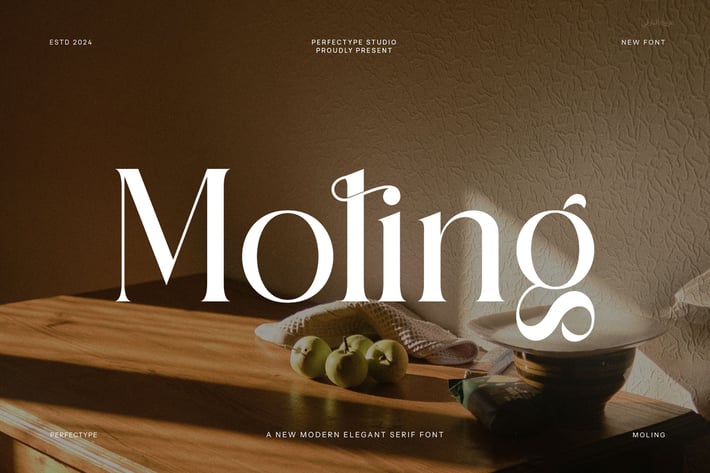 Moling Modern Serif Font
