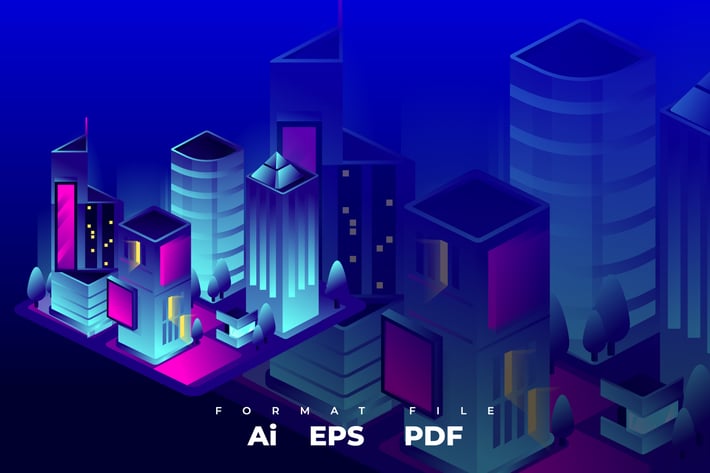 isometric building