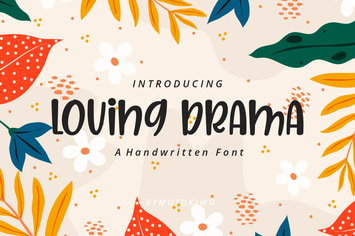 Loving Drama - Playful Font