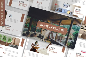 Kody - Furniture Google Slide Template