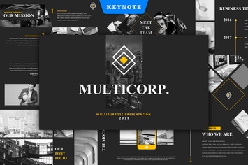 Multicorp - Multipurpose Keynote Template