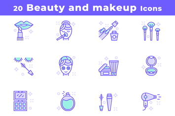20 Beauty and Makeup Icons