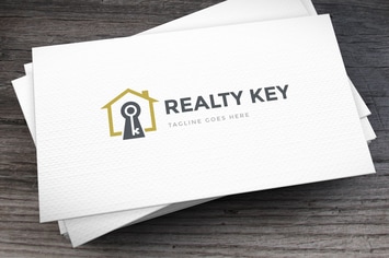 Realty Key Logo Template
