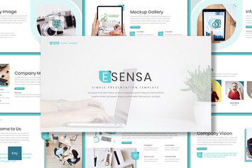 Esensa - Simple Keynote Template
