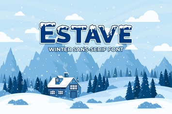 Estave - Winter Sans Serif Font