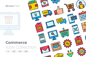 Commerce Filled Icon