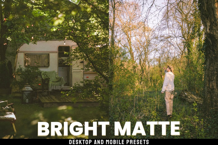 Bright Matte - Desktop and Mobile Presets