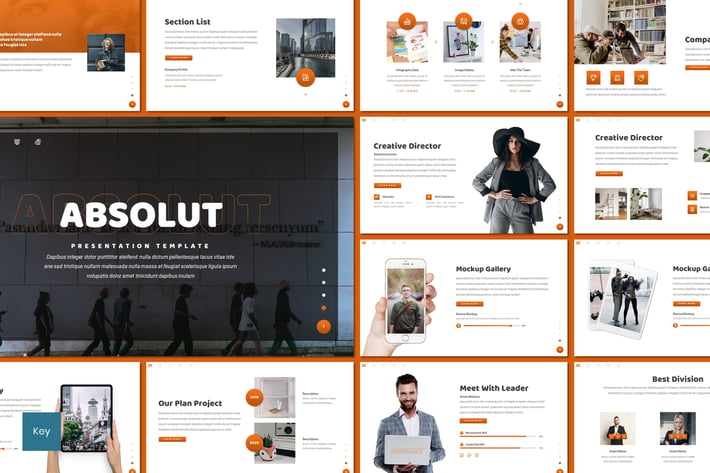 Absolut - Creative Keynote Template