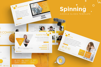 Spinning - Google Slides Template