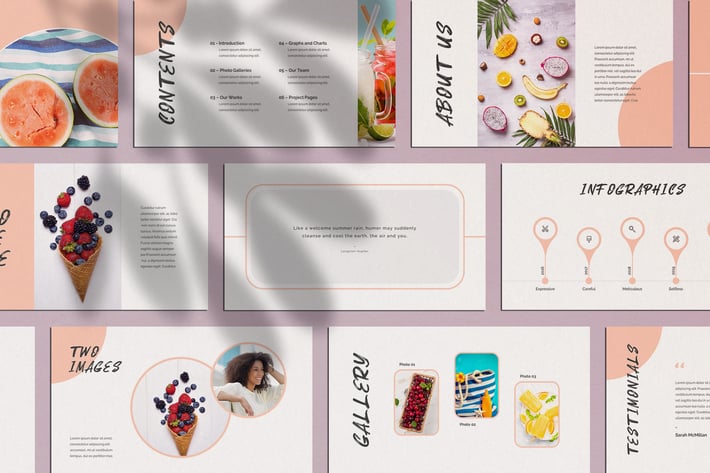 Nectarine PowerPoint Presentation Template