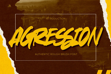 Agression - Authentic Rough Brush