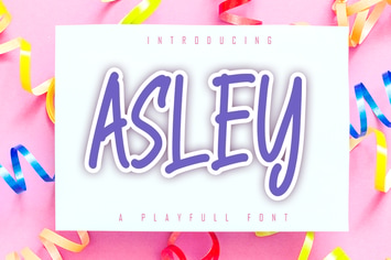 Asley - A Playfull Font