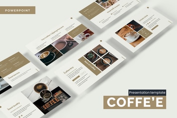 Coffe'e - Powerpoint Template