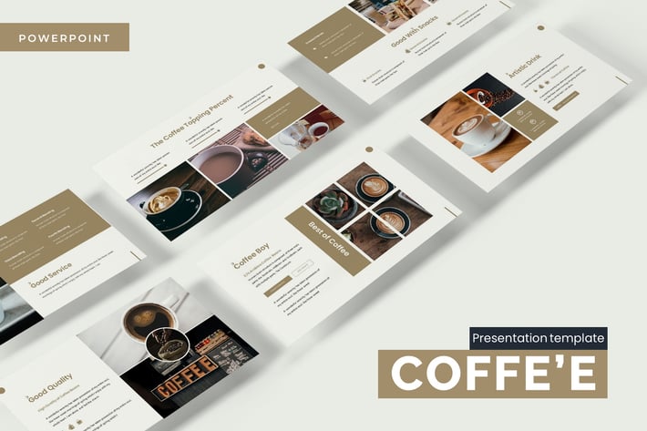 Coffe'e - Powerpoint Template