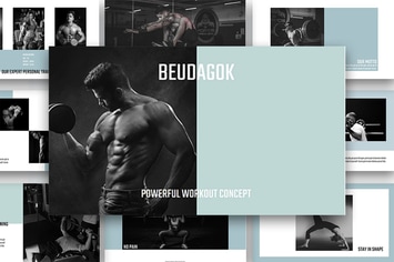 Beudagok - Workout Concept Keynote Presentation