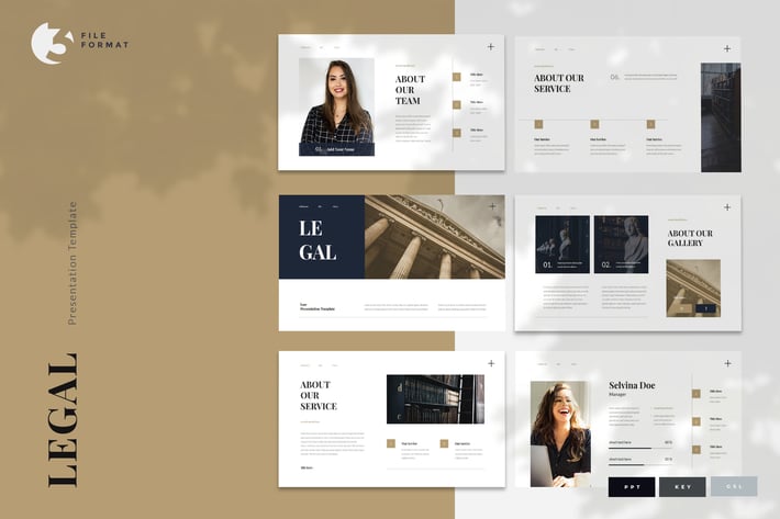 Legal - Law Presentation Template