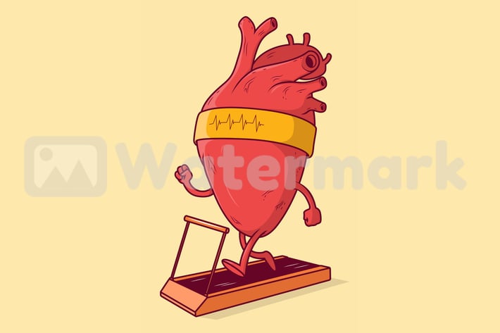 Running heart