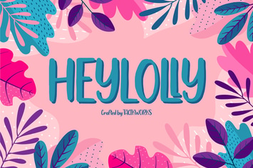Heylolly - Playful Crafter Font