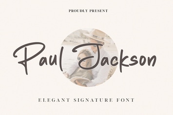 Paul Jackson Elegant Signature Font