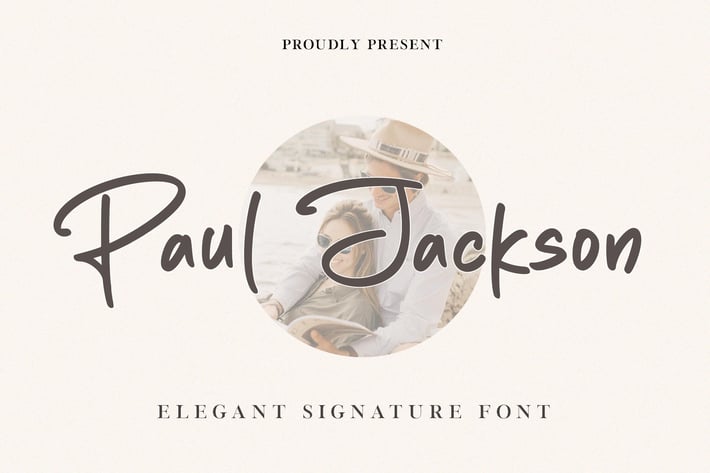 Paul Jackson Elegant Signature Font