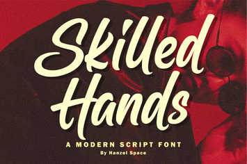 Skilled Hands - Script Font